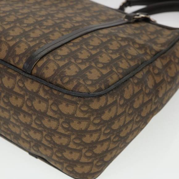 Christian Dior Trotter Canvas Shoulder Bag Brown 02-BO-0076 Auth 39695 - Picture 10 of 16